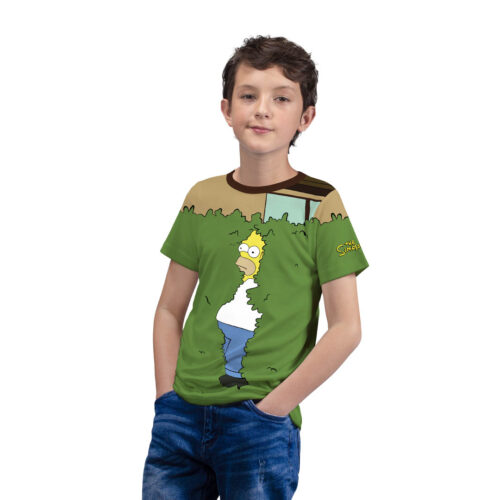 Camiseta Los Simpson Arbusto - Niño