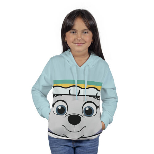 Buzo, Hoodie Con Capota, Everest Paw Patrol - Niña