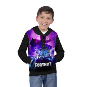 Buzo Hoodie Con Capota Fortnite Futurista Nino