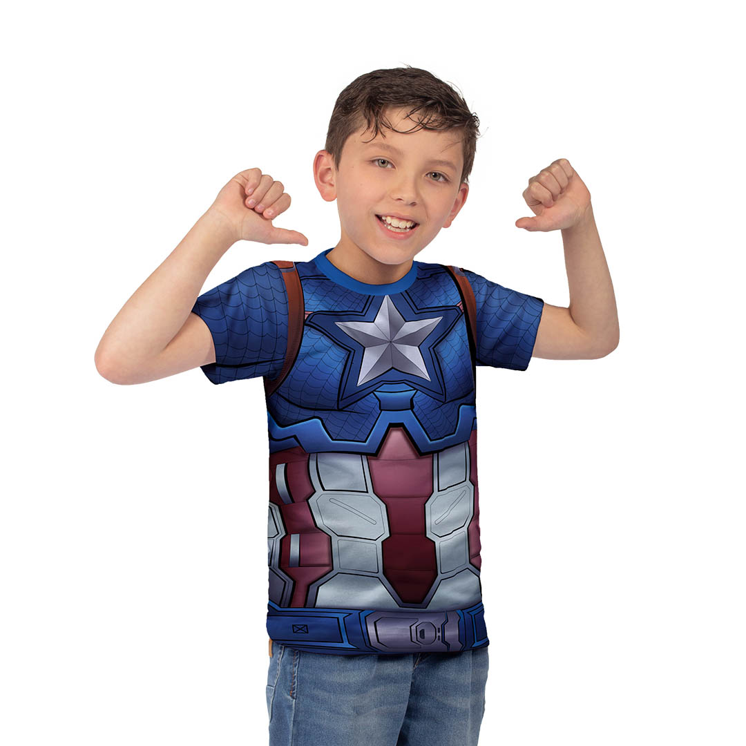 informal Excepcional As Camiseta Capitán América – Niño – Atipic