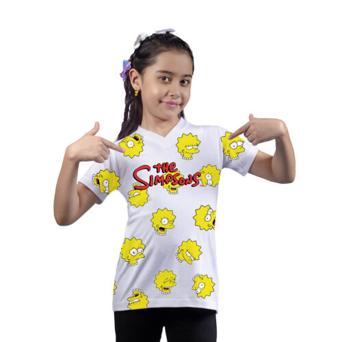 Camiseta Los Simpson Lisa - Niña