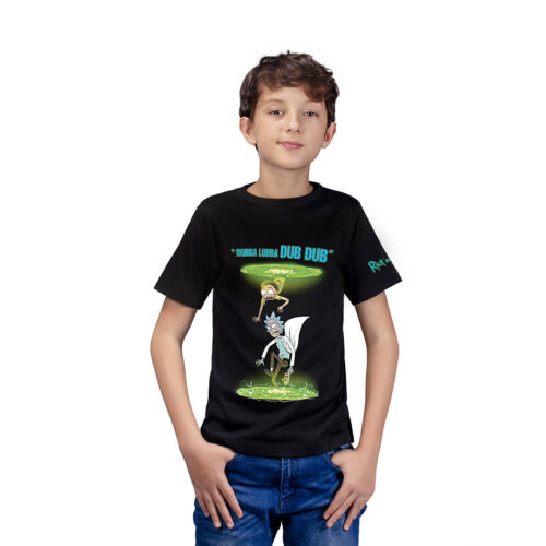 Camiseta Rick & Morty Portales - Niño
