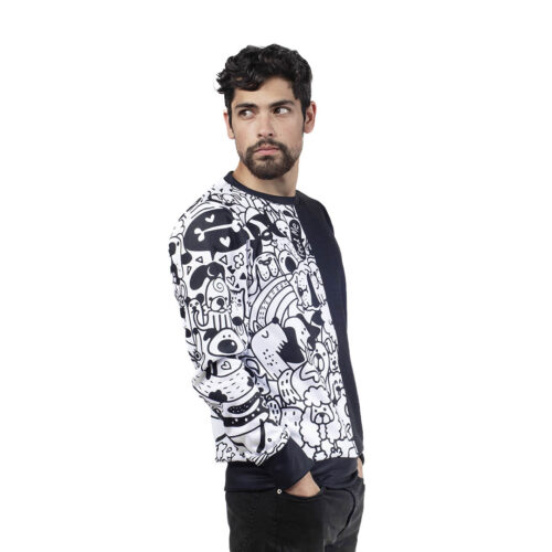 Buzo Bitono - Diseño Perritos - Hombre