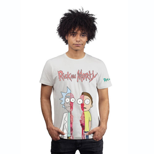 Camiseta Rick & Morty Mitades - Hombre