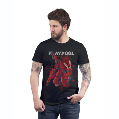Camiseta Deadpool, Playpool - Hombre