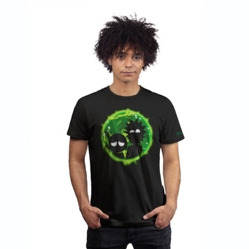 Camiseta Rick y Morty, Portal - Hombre