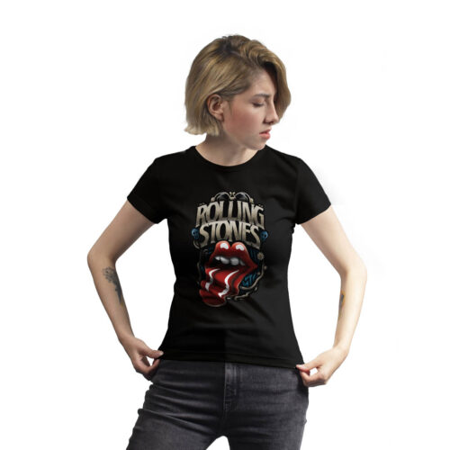 Camiseta Rolling Stones - Mujer