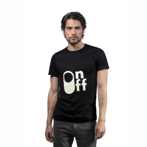 Camiseta Luminiscente On/Off - Hombre