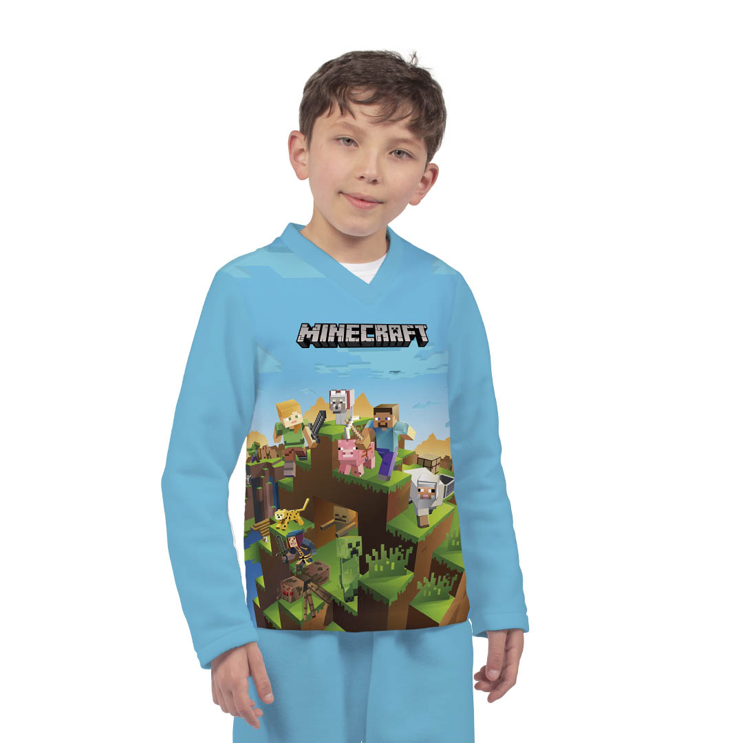 Glorioso Comida Mirar fijamente Pijama Minecraft Clásica – Niño – Atipic