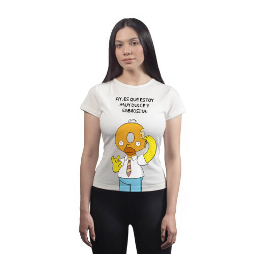 Camiseta Los Simpson Dona - Mujer