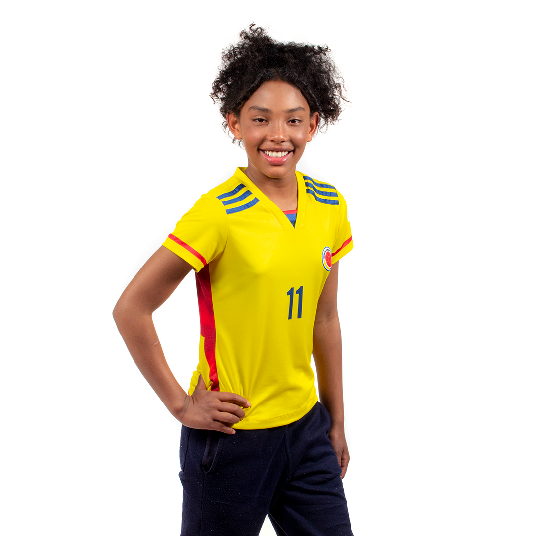 Camiseta Selección Colombia Amarilla – Niña – Atipic