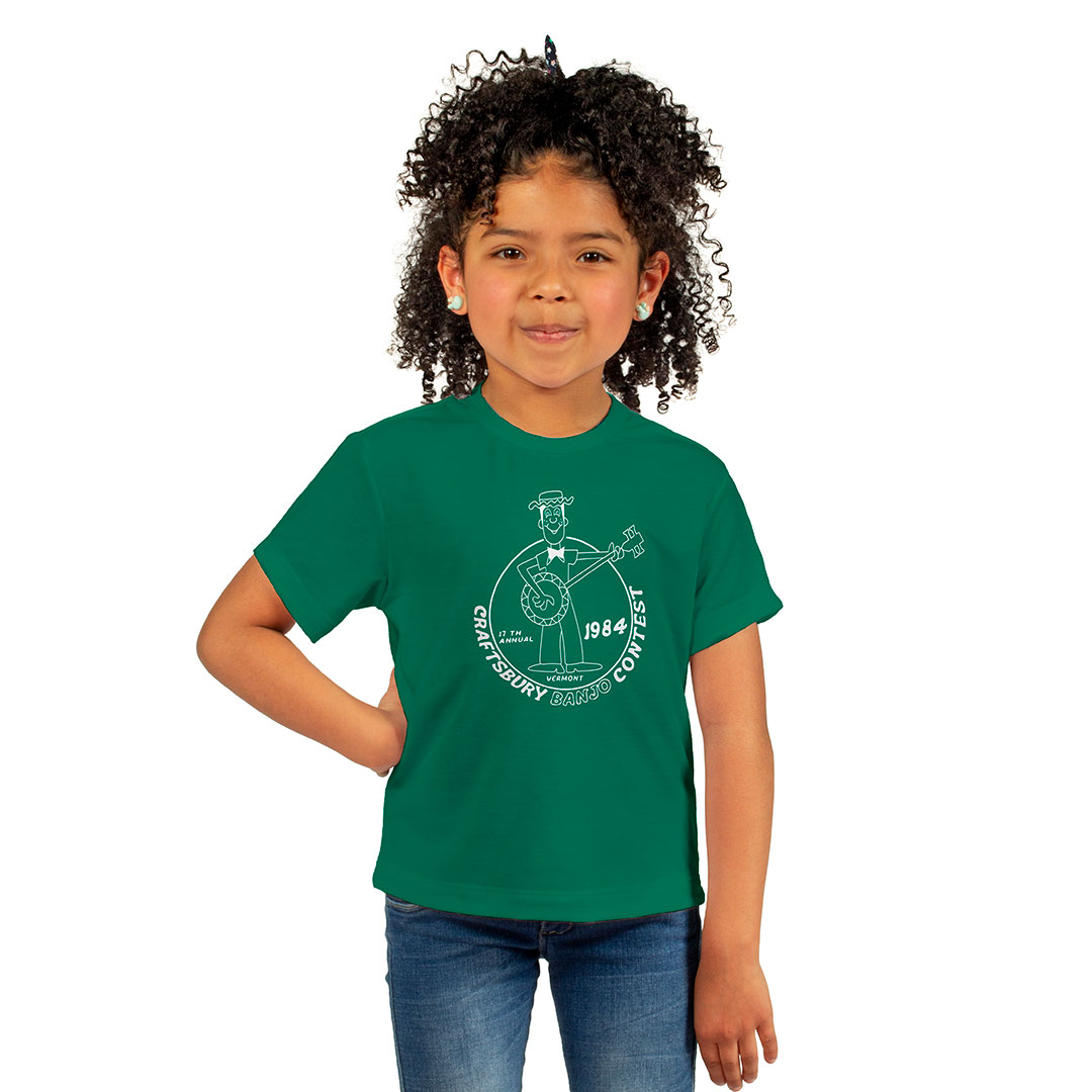 Camiseta Stranger Things Dustin – Verde – Niña – Atipic